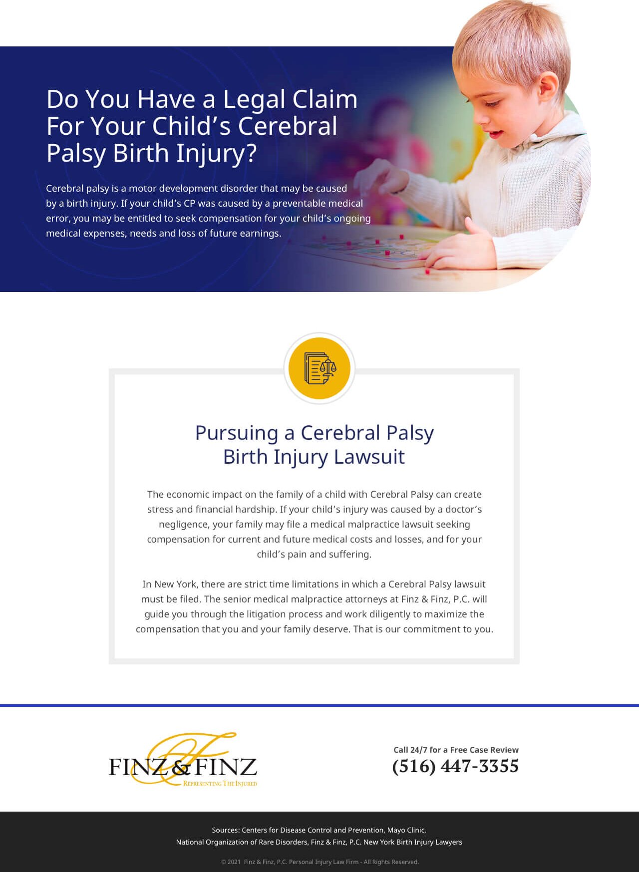 Cerebral Palsy Birth Injury Infographic Part 4