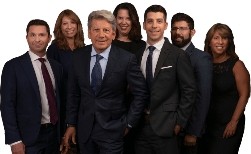 Personal injury lawyers of Finz and Finz, P.C. in New York - Team Photo