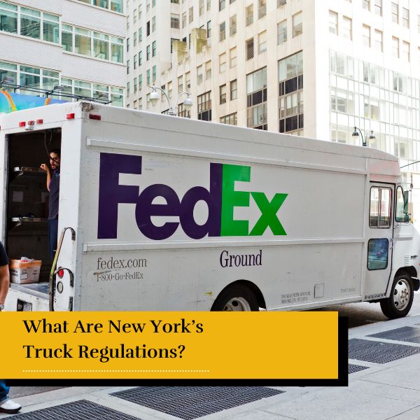 fedex truck in new york