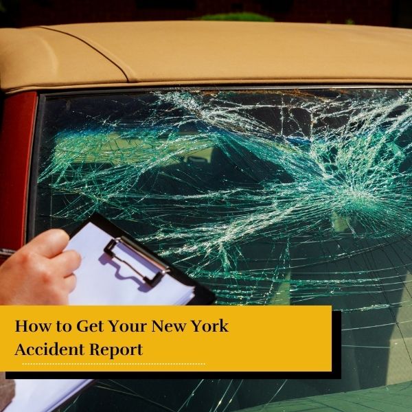 Crashed car - how to get your New York accident report