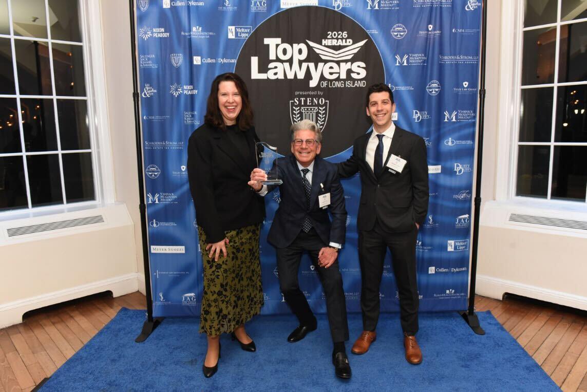 Trial Team of the Year at 2026 Top Lawyers of Long Island Awards
